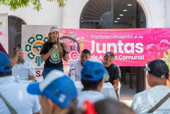 El gobierno departamental aumentó los recursos para que las JAC ejecuten proyectos en beneficio de sus barrios CORTESÍA: Gobernación del Cesar