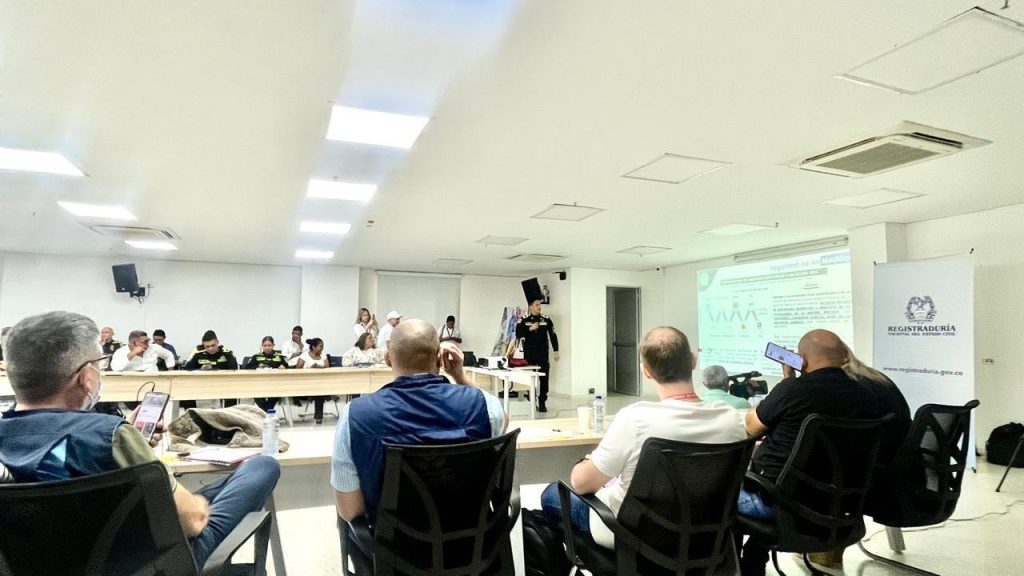 Policía Nacional presenta plan de seguridad para elecciones en el Cesar