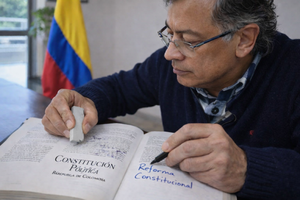 Gustavo Petro impulsa propuesta de Asamblea Nacional Constituyente en Colombia