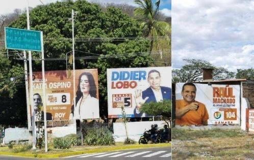 Operativo de la Alcaldía de Valledupar retirando vallas políticas en zonas no autorizadas