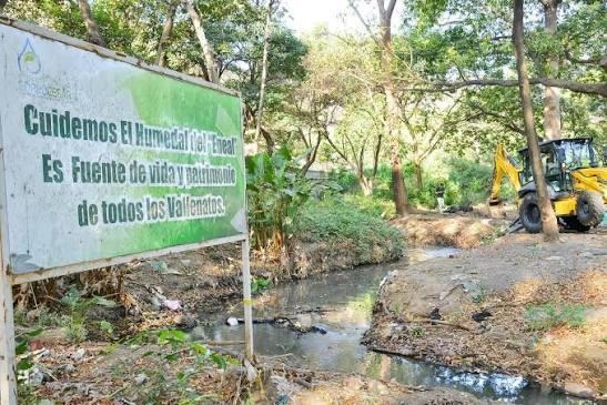 Humedal El Eneal afectado por basuras e invasiones en Valledupar