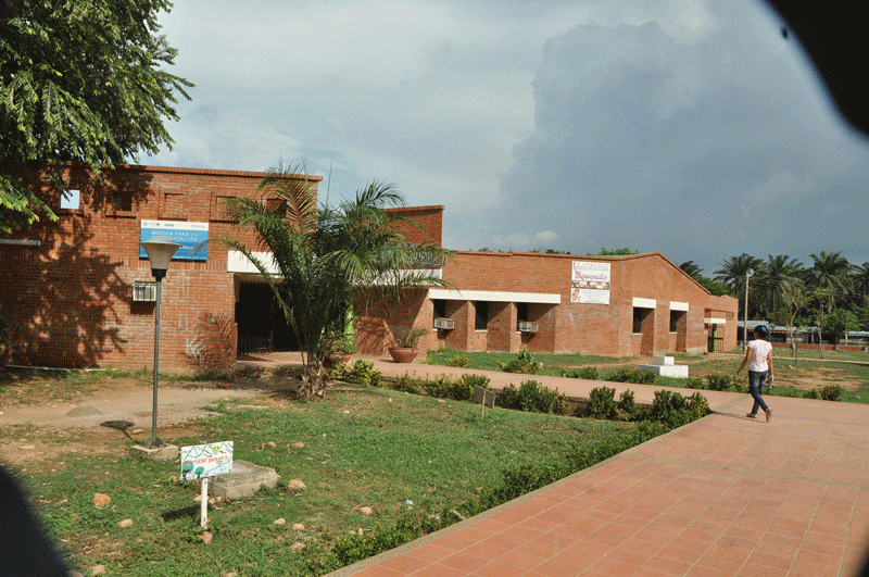 Colegio Consuelo Araújo en Valledupar, lugar donde funcionó un puesto de votación