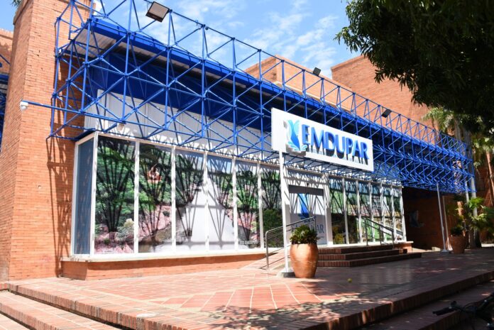 Sede principal de Emdupar en Valledupar, empresa de acueducto y alcantarillado de la ciudad.