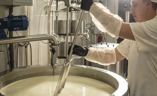 Salida Algarra Lechesan Colombia en planta de producción de lácteos