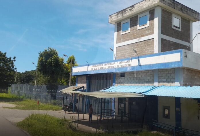 Cárcel La Tramacúa de Valledupar donde guardianes del INPEC recibieron amenazas mediante un panfleto.