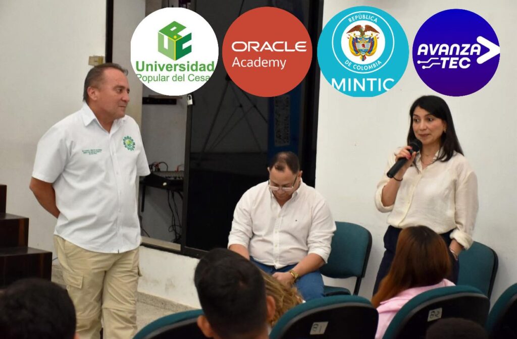 AvanzaTEC, Ministerio TIC, Oracle Academy y Universidad Popular del Cesar