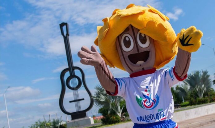 Juegos Parasuramericanos Valledupar 2026 en Codazzi, mostrando su diseño colorido y representando la inclusión y el deporte adaptado.