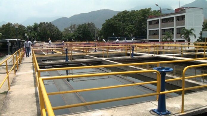 Planta de tratamiento de agua operada por Emdupar en Valledupar