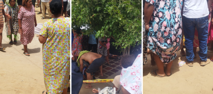 Fotografía de archivo tras la muerte Juan Manuel Rois, padre del acordeonero Juancho Rois.
