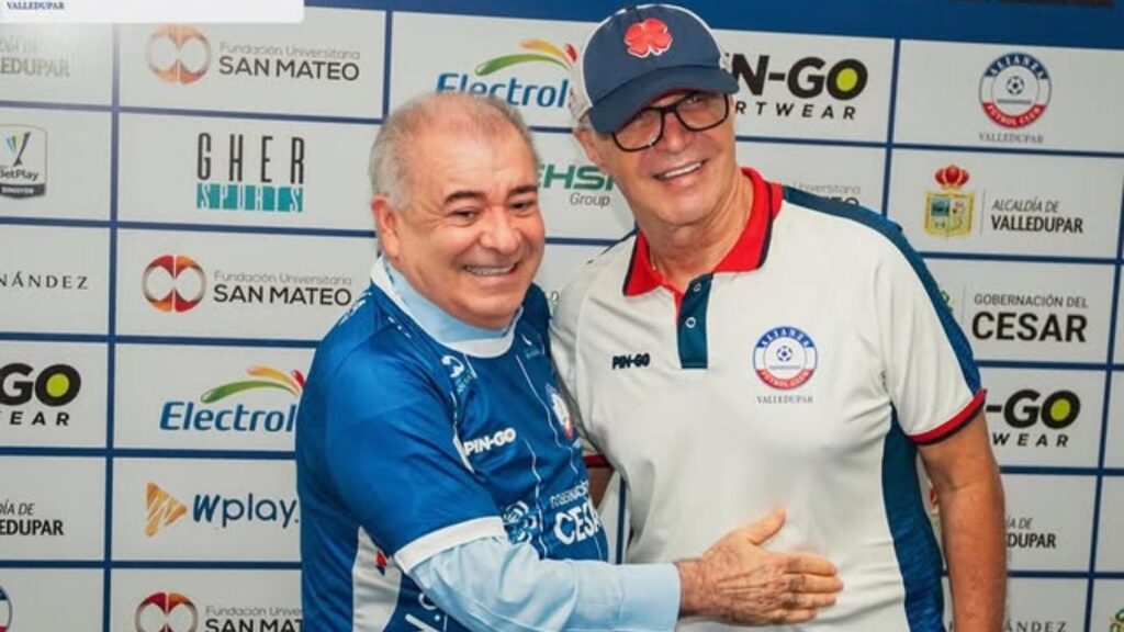 Alianza Valledupar: Dirigentes del club en presentación oficial en el Cesar.