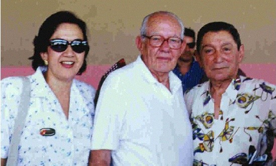 Consuelo Araújo Noguera, Alfonso López Michelsen y Rafael Escalona, fundadores del Festival de la Leyenda Vallenata.