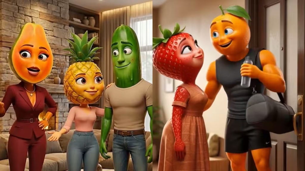 El llanto de la mora y la confrontación entre el mango y la piña ilustran la sátira social y el despecho que engancha a millones de usuarios.