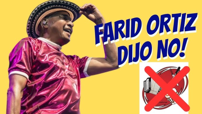 Farid Ortiz no estará en el Festival Vallenato 2026 tras no llegar a acuerdo con empresarios