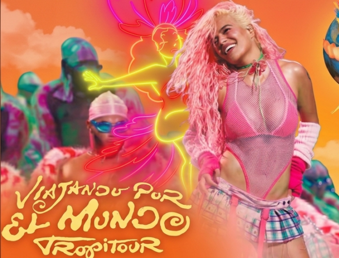 Anuncio oficial de la gira mundial Karol G Tropitour 2026 con fechas en estadios y show de Coachella.