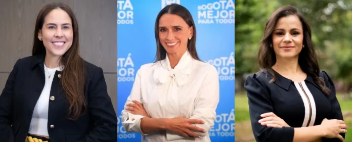 Retratos de Silvana Habib, María Consuelo Araújo y Luz Stella Murgas, referentes del **liderazgo femenino vallenato hoy** en gremios.