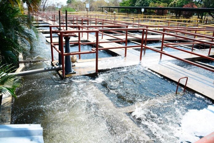 Planta de tratamiento de Agua potable Festival Vallenato bajo monitoreo por turbiedad en el río Guatapurí.