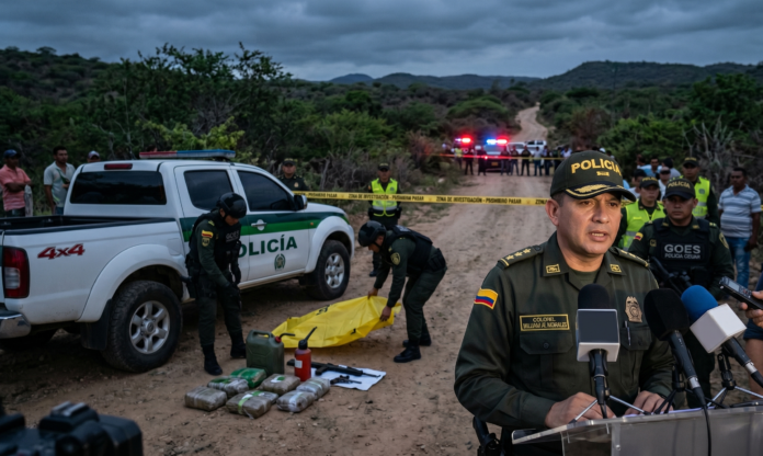 Operativo de la Policía del Cesar liderado por el coronel William Morales para combatir la inseguridad en el Cesar y el microtráfico en zonas rurales.