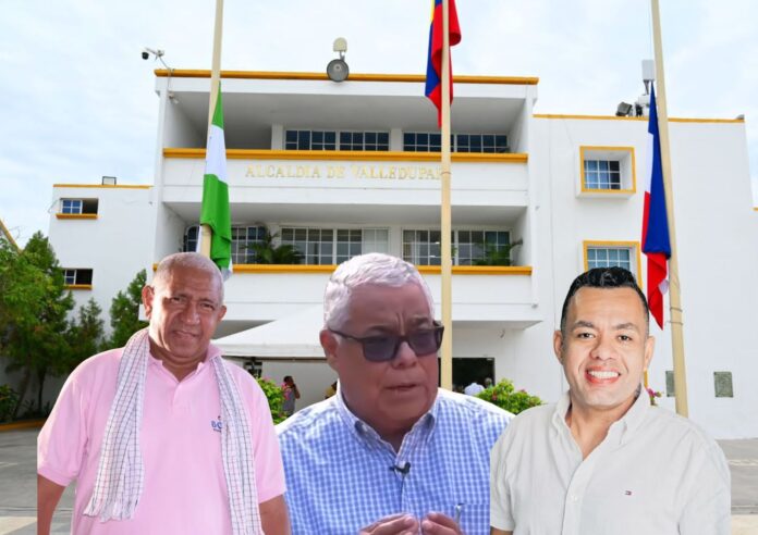 figuras políticas frente a la Alcaldía de Valledupar.