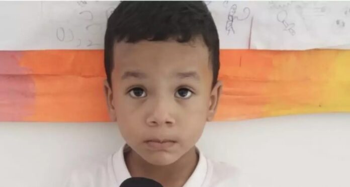 Primer plano de Jhosuar David Mejía Gil, niño desaparecido en Valledupar hace dos años