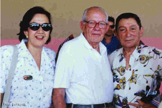 Rafael Escalona, Consuelo Araújo Noguera y Alfonso López Michelsen, fundadores del Festival de la Leyenda Vallenata.