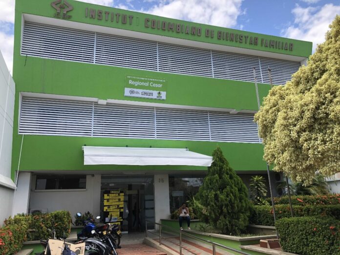 Sede de la Regional Cesar del ICBF en Valledupar, entidad que activó protocolos tras el atentado cerca del jardín Los Caminos de la Vida.