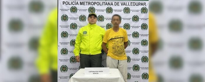 Jaime Álvarez, hombre capturado en Valledupar requerido por delito sexual en Manatí, Atlántico.
