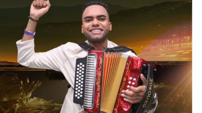 José Juan Camilo Guerra Mendoza, conocido como ‘El Morocho’, celebrando su título de Rey Vallenato 2026.