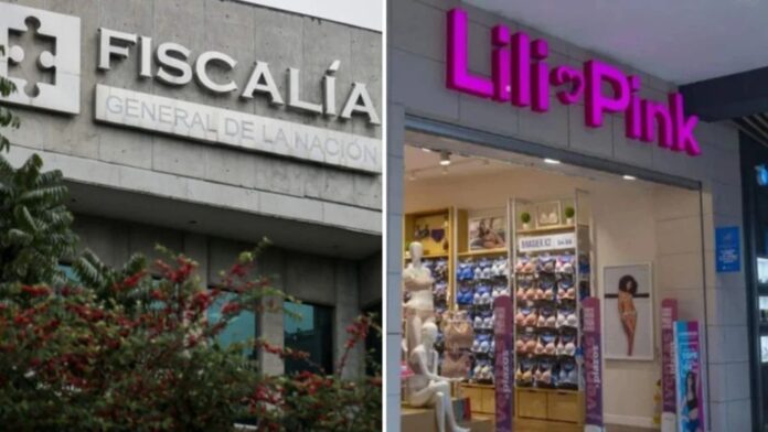 Fachada de la Fiscalía y tienda de Lili Pink, empresa bajo investigación preliminar por presunto contrabando.