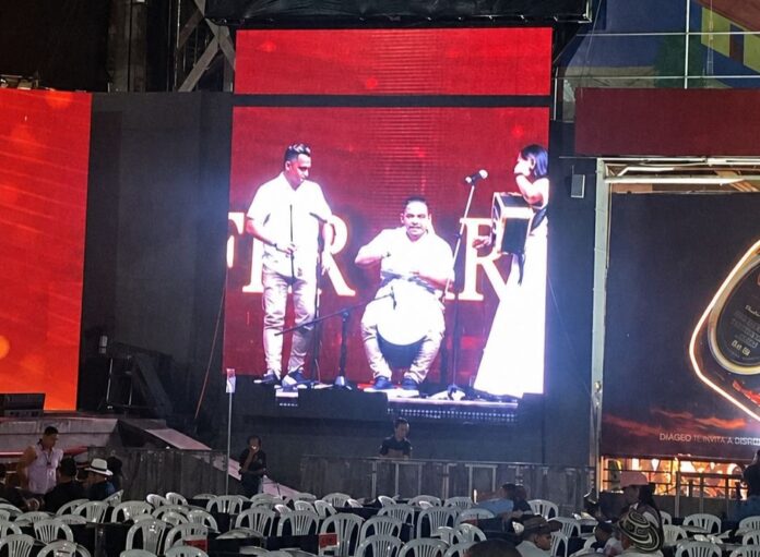 Presentación de finalistas en el Parque de la Leyenda Vallenata, punto central del contrato de Telecaribe