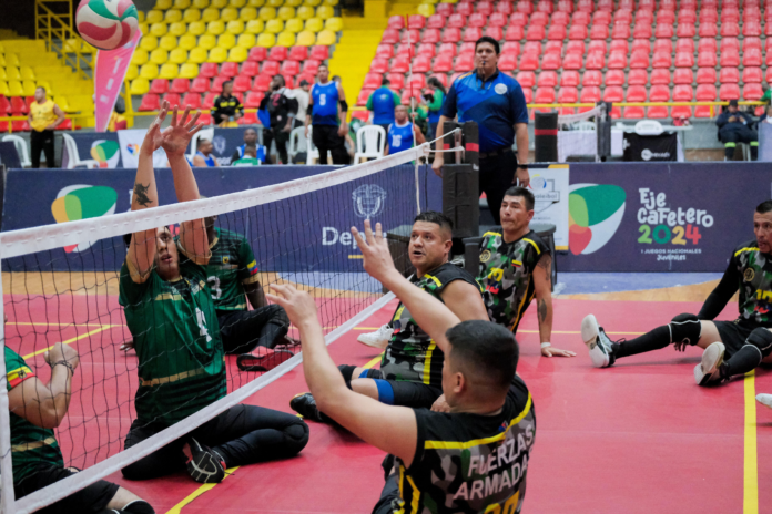 Selección Colombia de voleibol sentado en competencia internacional