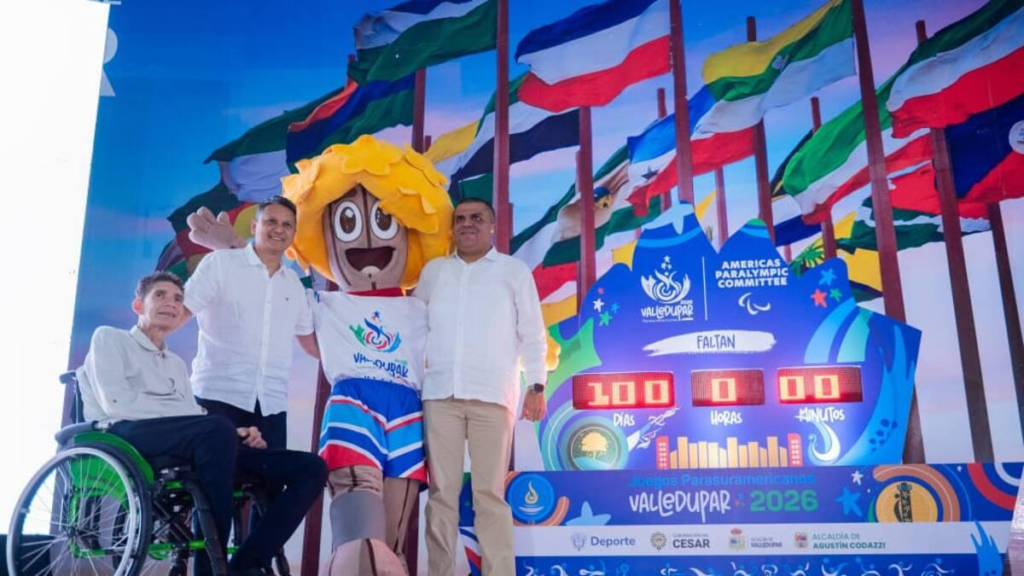 Presentación de los Juegos Parasuramericanos Valledupar 2026