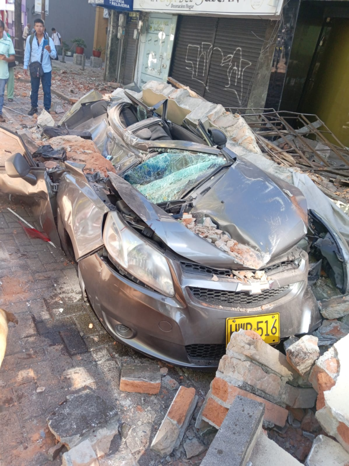 Afectaciones estructurales tras el sismo de magnitud 7,4 en Colombia