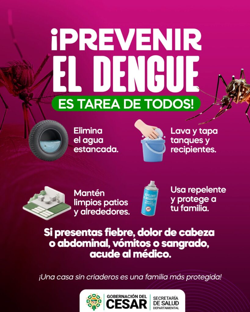 Maneras de prevenir el Dengue. 