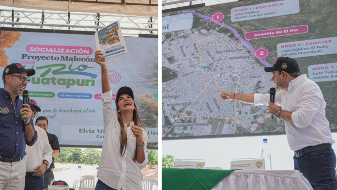 Con una inversión de $160.000 millones y un plazo de ejecución de 18 meses, el Malecón del Guatapurí avanza hacia la contratación prevista para 2027.