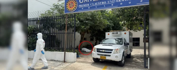mujer electrocutada en Universidad Santo Tomás Valledupar