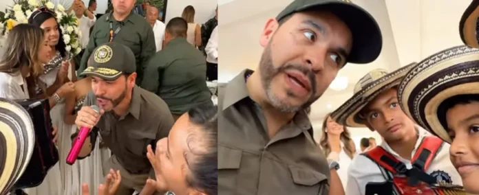 Abelardo De La Espriella cantó ‘Así me hizo Dios’ con un conjunto vallenato infantil durante su visita a Valledupar y les hizo una promesa para finales de octubre.