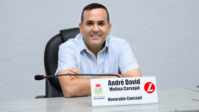 La elección de André Molina Carvajal como presidente del Concejo de Valledupar para 2027 abrió un debate sobre el voto secreto y los derechos de la oposición.